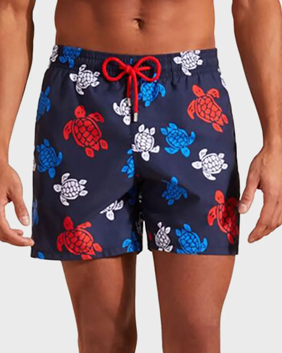 Vilebrequin Men's Tortues Multicolores Swim Trunks | Thumbnail 2 Vilebrequin Men's Tortues Multicolores Swim Trunks | Thumbnail 2
