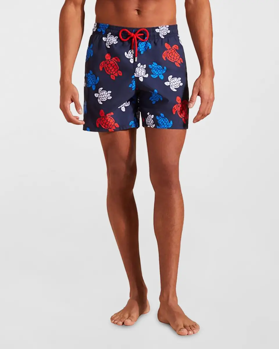 Vilebrequin Men's Tortues Multicolores Swim Trunks | Thumbnail 5 Vilebrequin Men's Tortues Multicolores Swim Trunks | Thumbnail 5