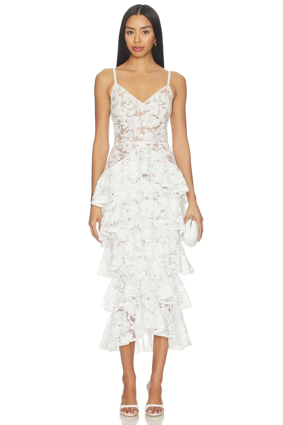 Saffron White Dress
