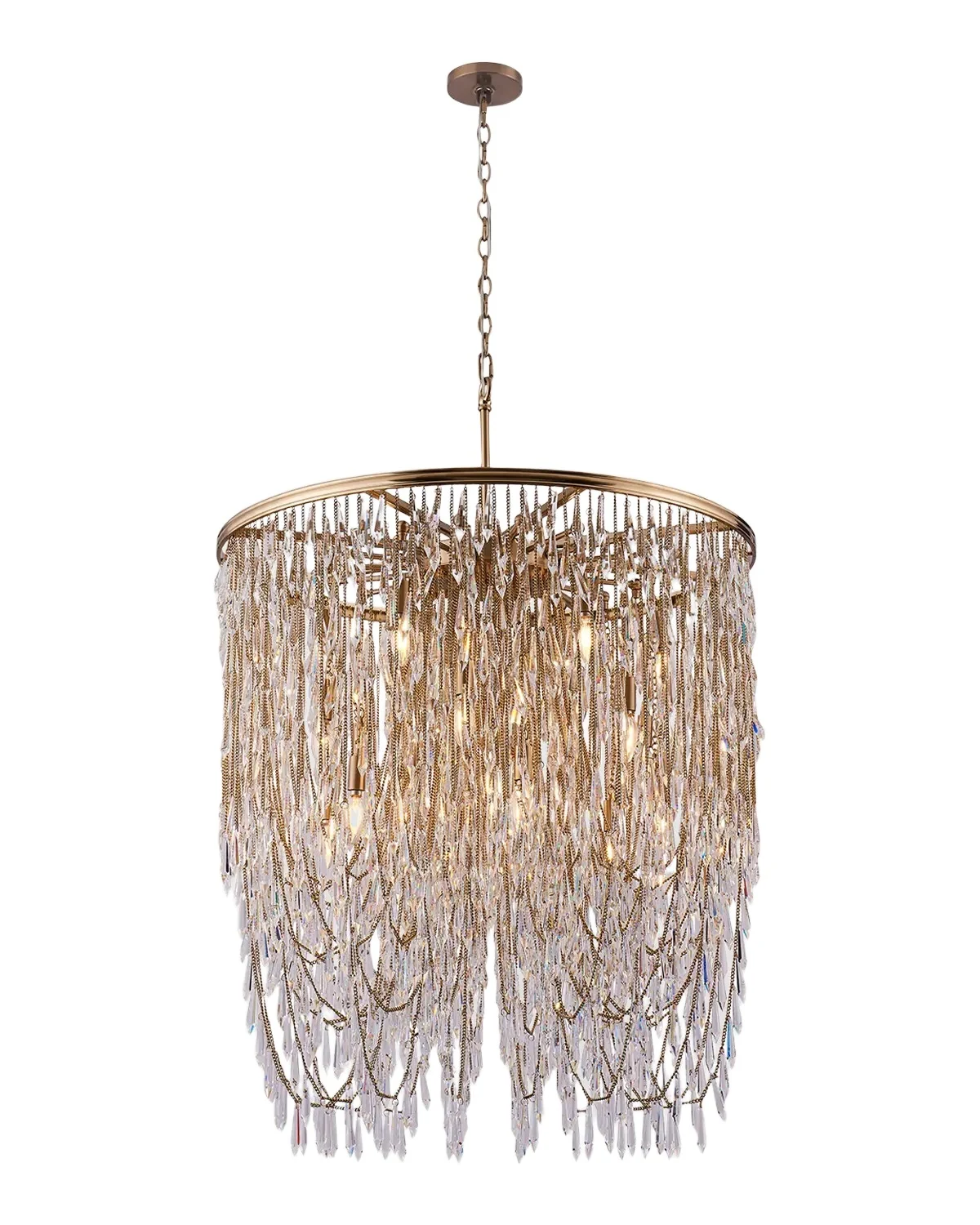 Kalco Lighting Frangia 34" Chandelier