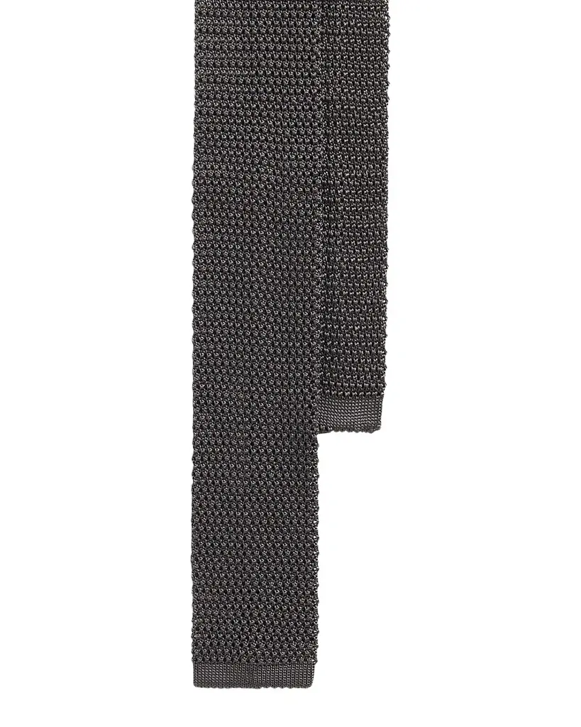 Ralph Lauren Purple Label Knit Silk Tie | Image 1 Ralph Lauren Purple Label Knit Silk Tie | Image 1
