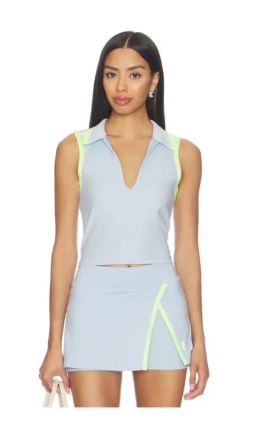 Free People x FP Movement Forehand Polo Top | Image 1 Free People x FP Movement Forehand Polo Top | Image 1