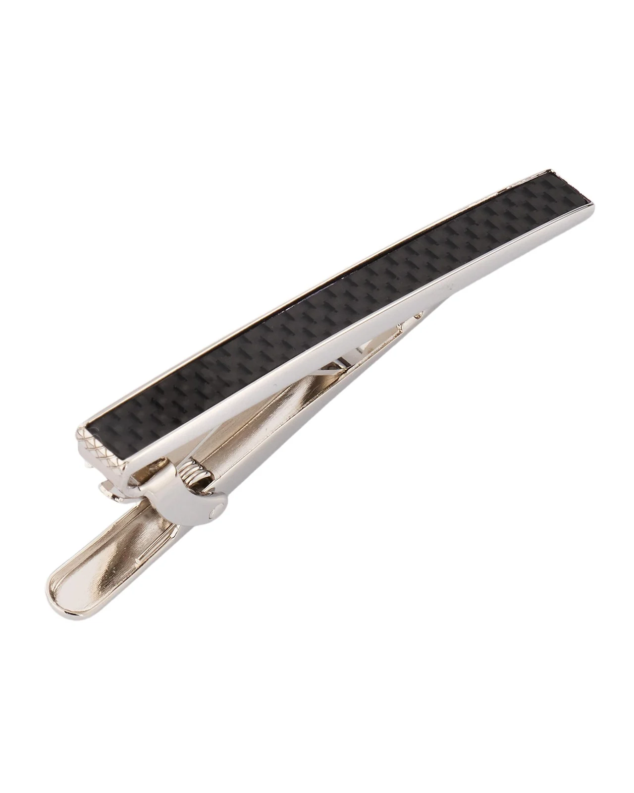 Tateossian Men's Carbon Fiber Tie Clip