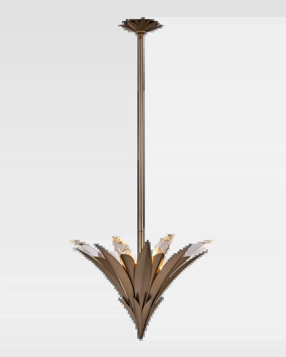 Allegri Crystal by Kalco Lighting Roche 19" 3-Light Pendant Chandelier | Thumbnail 2 Allegri Crystal by Kalco Lighting Roche 19" 3-Light Pendant Chandelier | Thumbnail 2