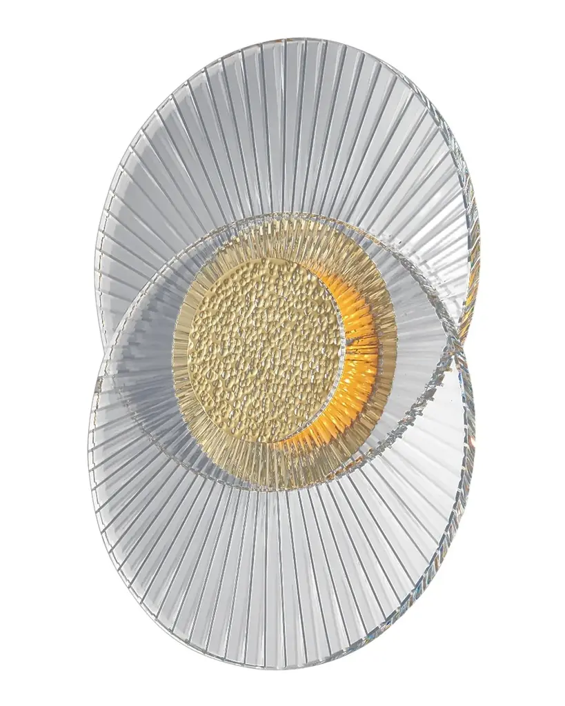 Allegri Crystal by Kalco Lighting Girare 10" LED Crystal Wall Sconce | Image 1 Allegri Crystal by Kalco Lighting Girare 10" LED Crystal Wall Sconce | Image 1