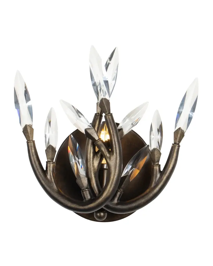 Allegri Crystal by Kalco Lighting Chalet 10" Wall Sconce