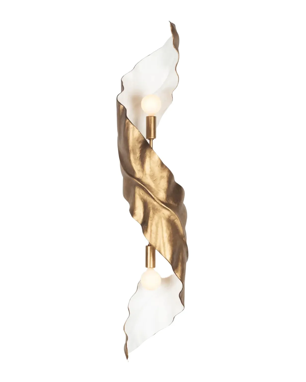 Kalco Lighting Spira Pearlized Antique Wall Sconce
