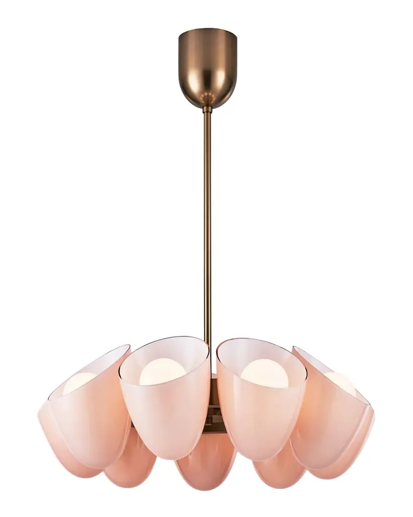 Kalco Lighting Cocoon 28" 9-Light Chandelier | Image 1 Kalco Lighting Cocoon 28" 9-Light Chandelier | Image 1