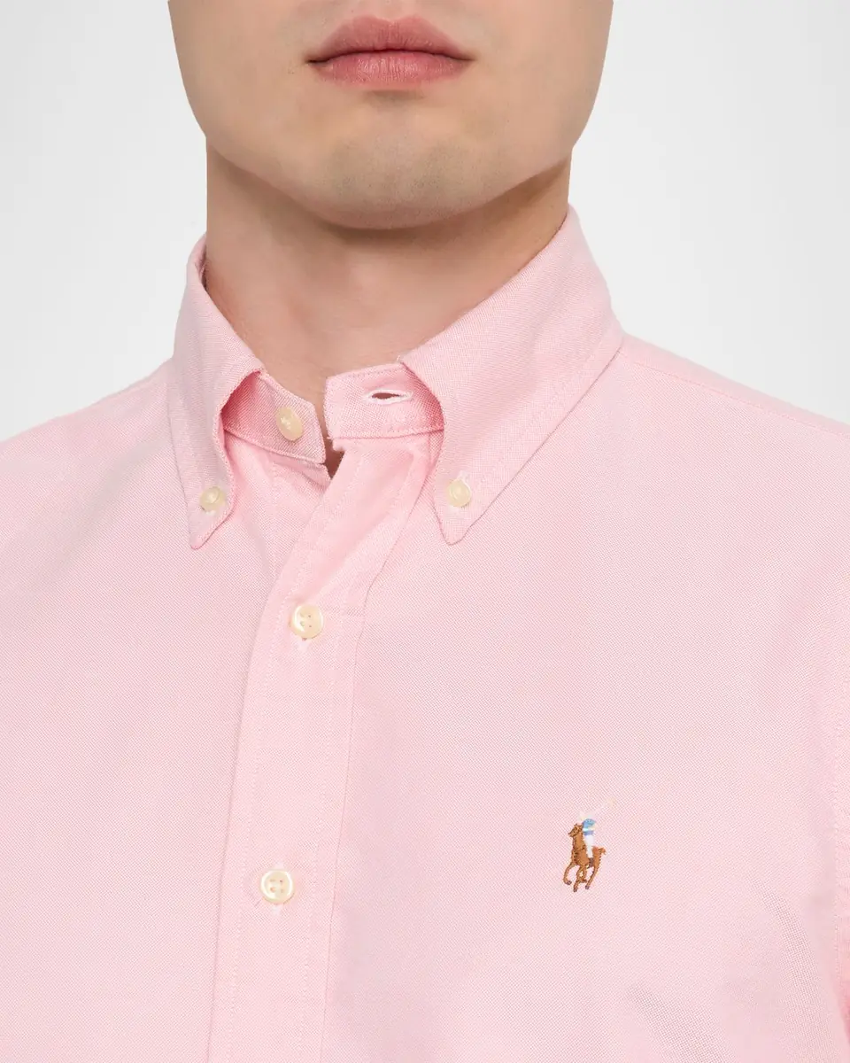 Polo Ralph Lauren Men's Classic-Fit Oxford Button-Down Shirt | Thumbnail 5 Polo Ralph Lauren Men's Classic-Fit Oxford Button-Down Shirt | Thumbnail 5