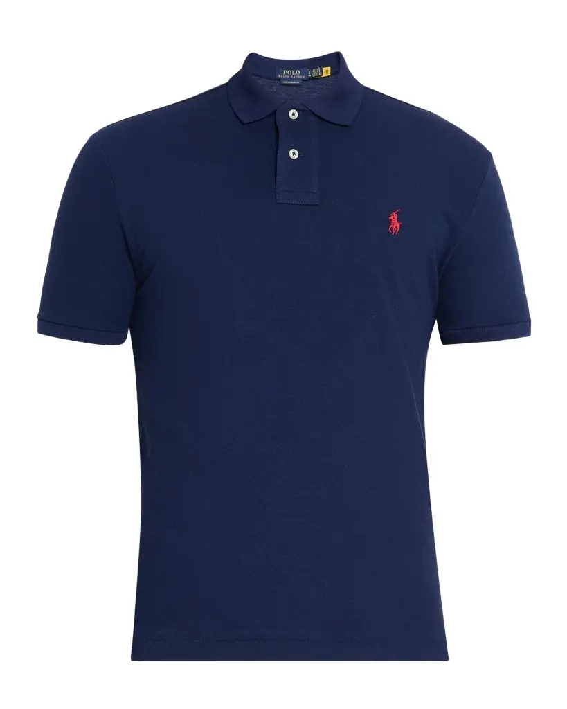 Polo Ralph Lauren Men's Custom Slim Fit Soft Cotton Polo Shirt