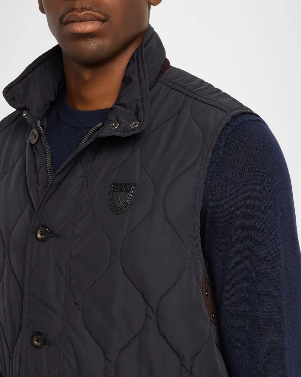 Polo Ralph Lauren Men's The Eastham Quilted Vest | Thumbnail 5 Polo Ralph Lauren Men's The Eastham Quilted Vest | Thumbnail 5