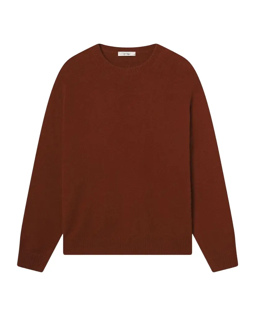 FRAME The Cashmere Brushed Sweater | Image 1 FRAME The Cashmere Brushed Sweater | Image 1