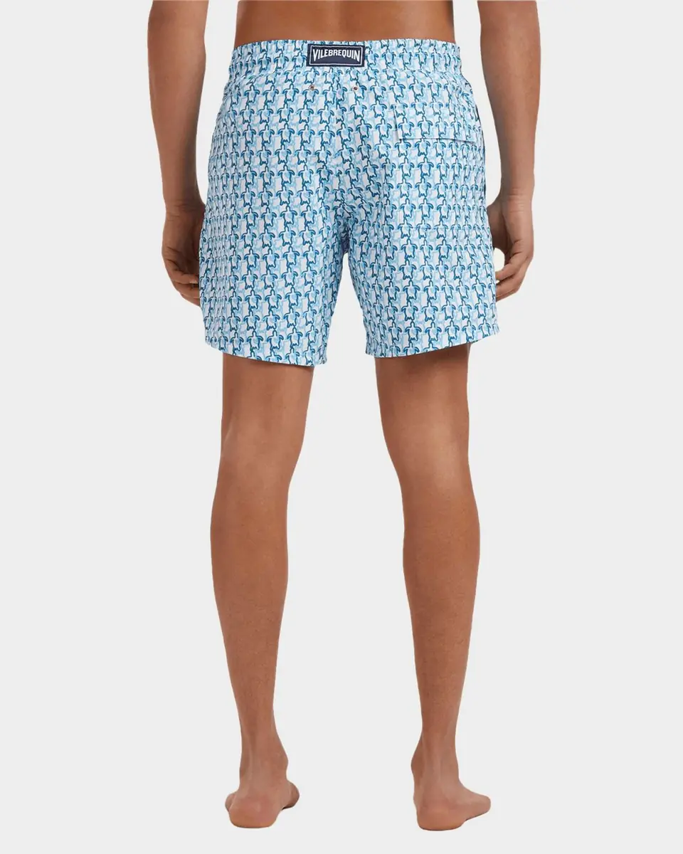 Vilebrequin Men's Turtle Net Swim Trunks | Thumbnail 3
