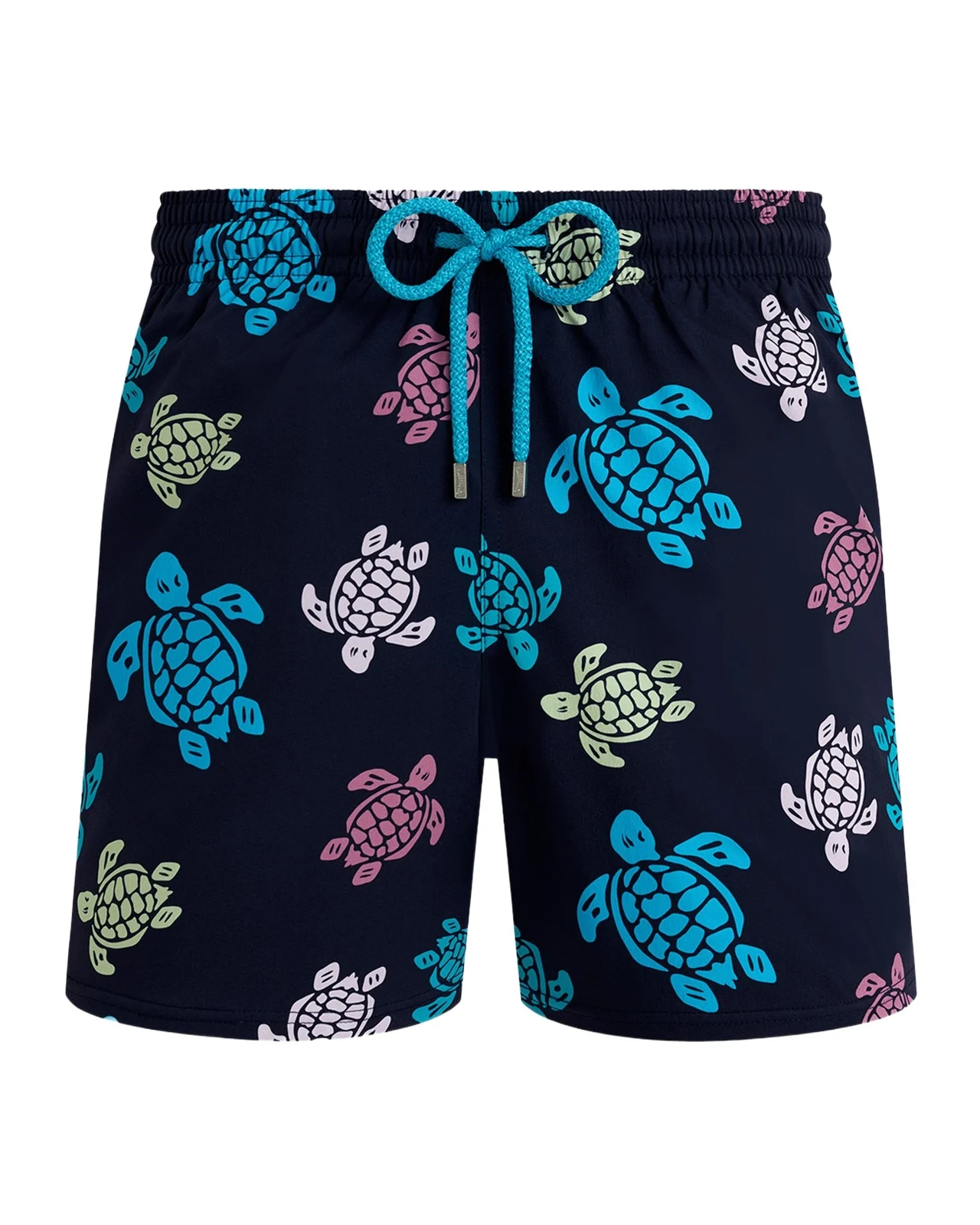 Men's Multicolor Turtle Swim Trunks Men's Multicolor Turtle Swim Trunks