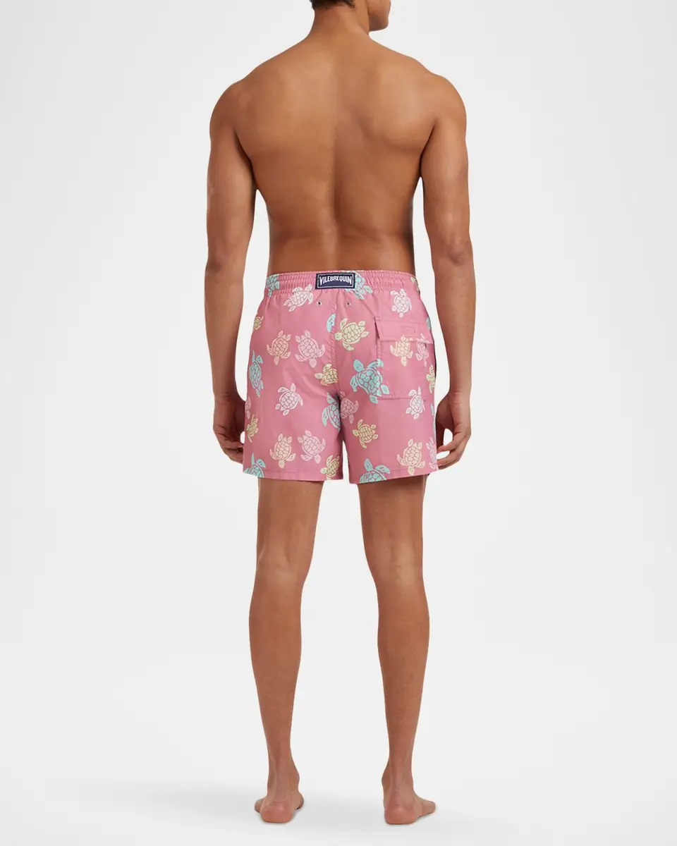 Vilebrequin Men's Multicolor Turtle Swim Trunks | Thumbnail 3