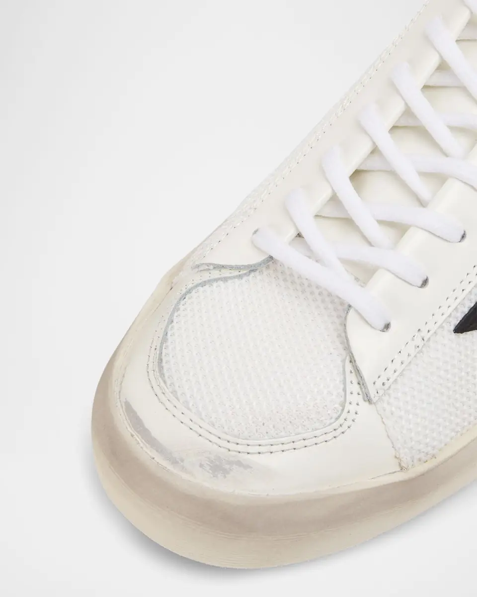 Golden Goose Men's Stardan Mesh & Leather Low-Top Sneakers | Thumbnail 4