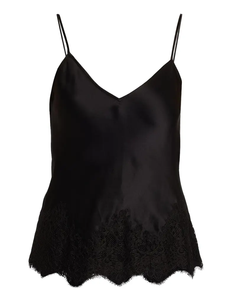 Nili Lotan Nadine Lace Silk Cami Top | Image 1 Nili Lotan Nadine Lace Silk Cami Top | Image 1
