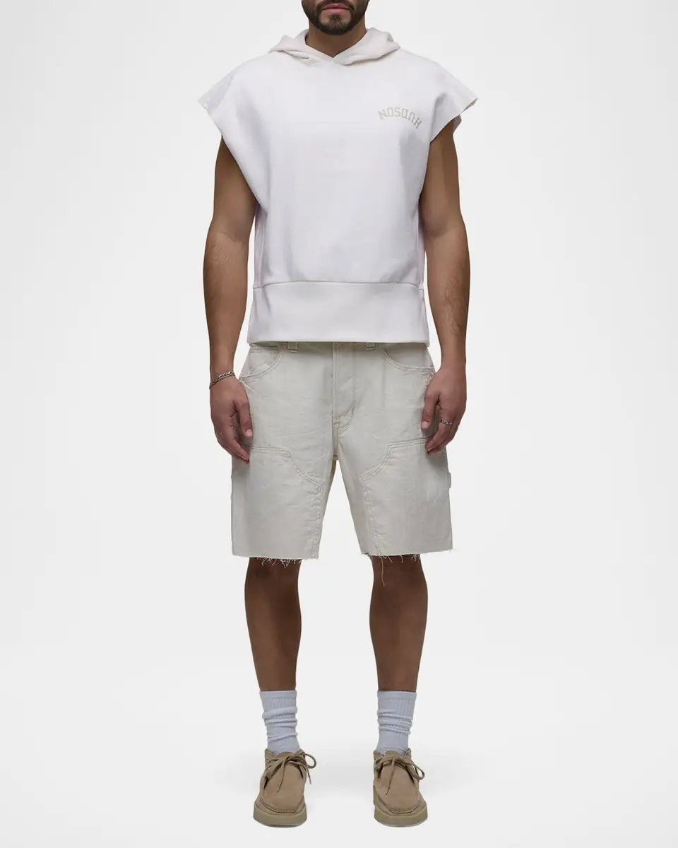 Hudson Men's Viper Cotton Logo Sleeveless Hoodie | Thumbnail 2