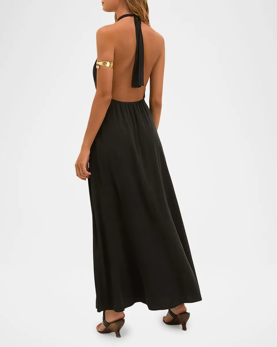 ViX Joy Long Halter Dress Coverup | Thumbnail 3