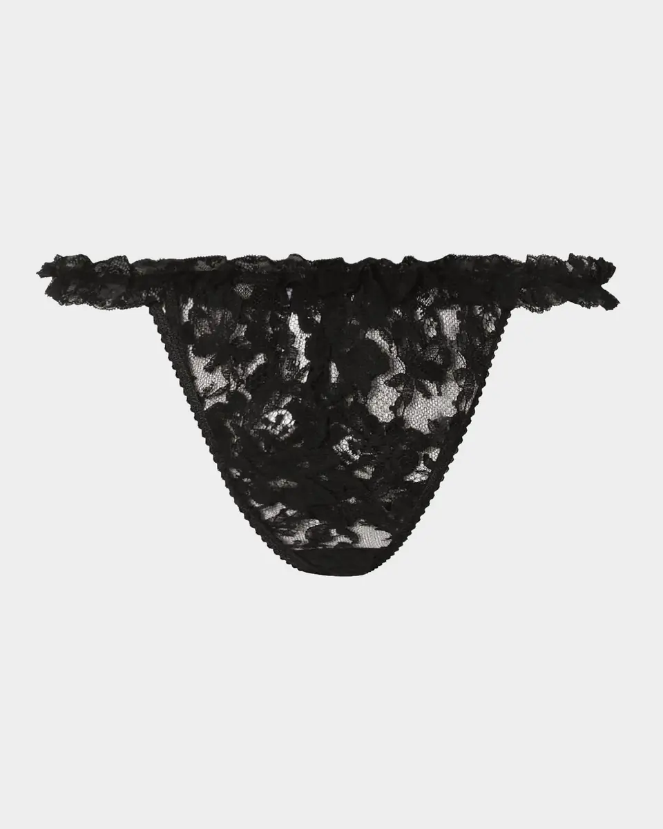 Dolce & Gabbana Ruffle-Trim Lace Briefs | Thumbnail 2 Dolce & Gabbana Ruffle-Trim Lace Briefs | Thumbnail 2