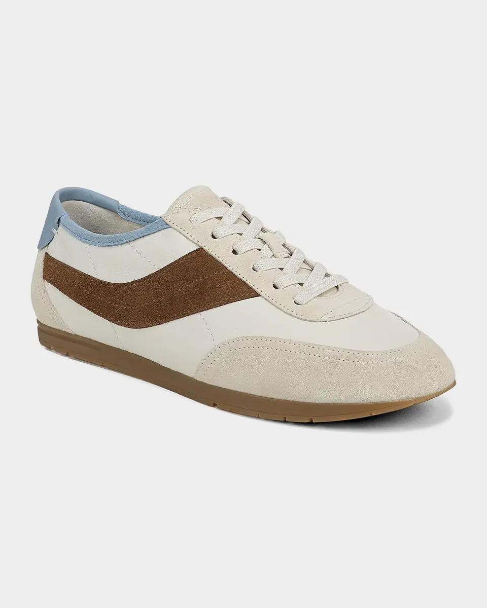 Vince LA Runner Suede and Leather Runner Sneakers | Thumbnail 2