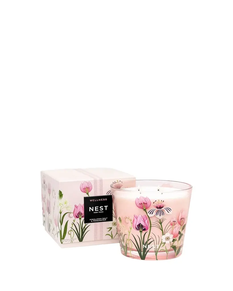 NEST New York Himalayan Salt & Rosewater 4-Wick Candle, 47 oz. | Image 1 NEST New York Himalayan Salt & Rosewater 4-Wick Candle, 47 oz. | Image 1