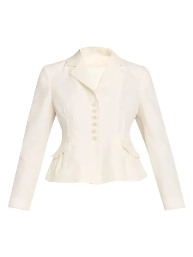 The Blair Slim Wool-Silk Jacket The Blair Slim Wool-Silk Jacket