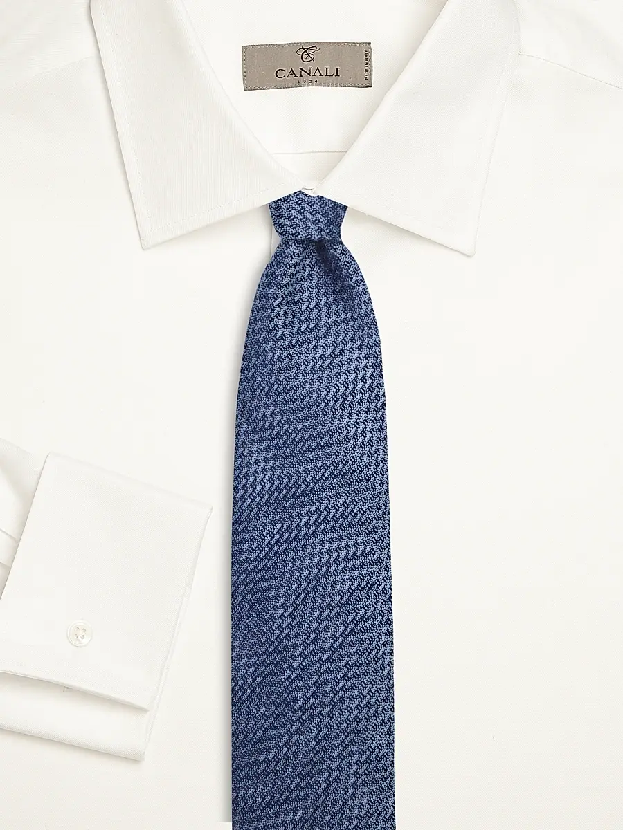 Canali Men's Woven Silk Tie | Thumbnail 2 Canali Men's Woven Silk Tie | Thumbnail 2