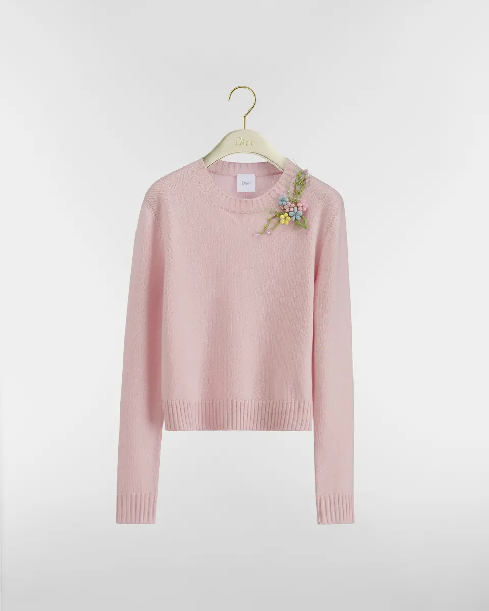 Dior Embroidered Bouquet Sweater | Thumbnail 2 Dior Embroidered Bouquet Sweater | Thumbnail 2