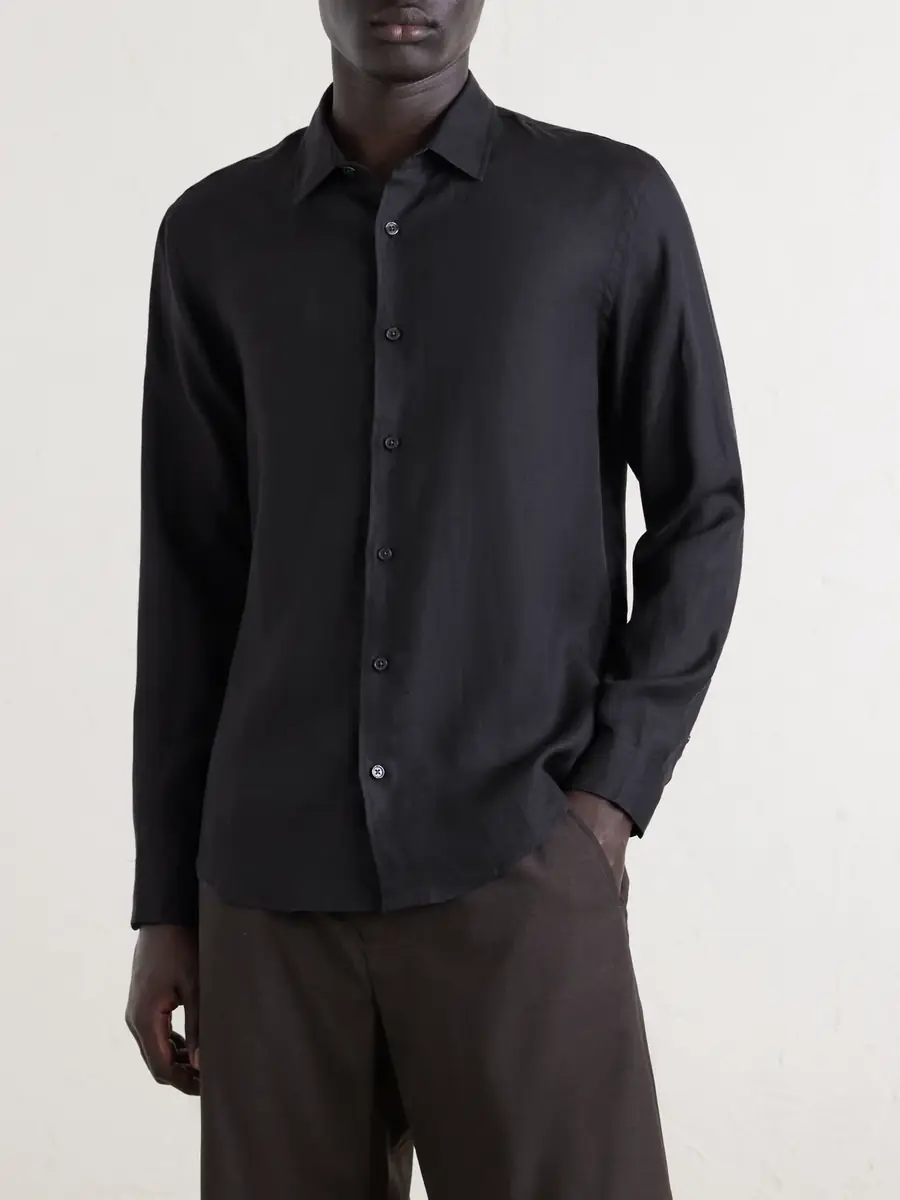 Orlebar Brown Giles Linen Shirt - Men | Thumbnail 3 Orlebar Brown Giles Linen Shirt - Men | Thumbnail 3