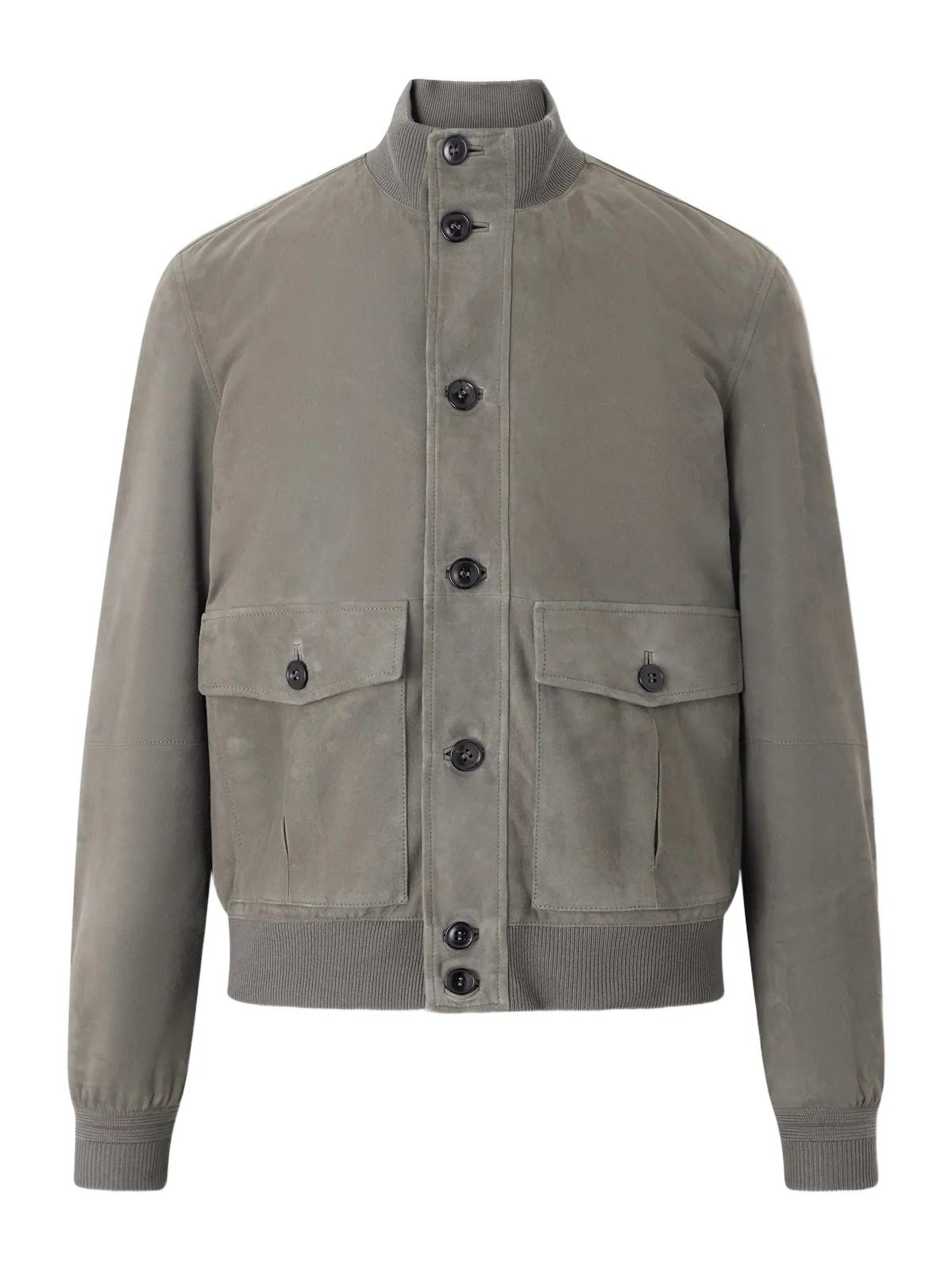 Zegna Ribbed Suede Jacket - Men