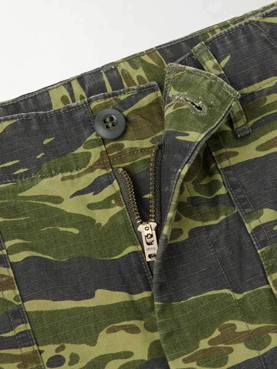 OrSlow U.S. Army Fatigue Printed Straight-Leg Rip-Stop Cotton Trousers - Men | Thumbnail 6 OrSlow U.S. Army Fatigue Printed Straight-Leg Rip-Stop Cotton Trousers - Men | Thumbnail 6
