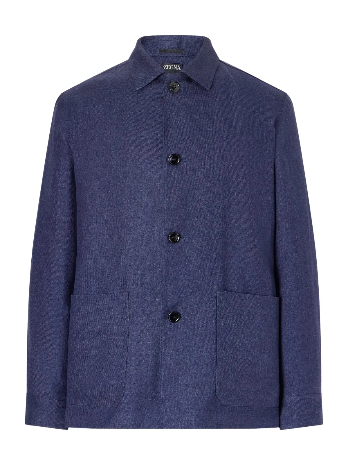 Zegna Wool and Linen-Blend Chore Jacket - Men