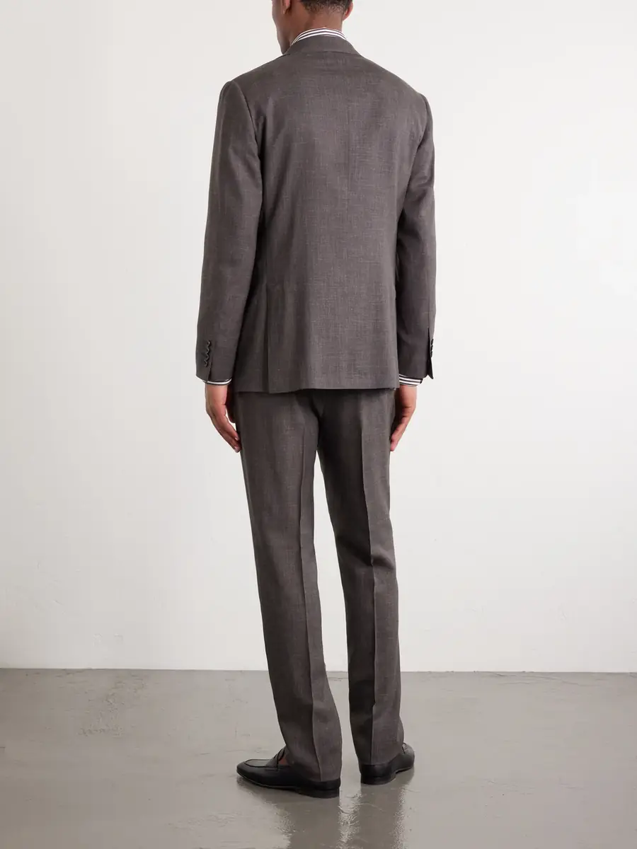 Thom Sweeney Wool, Linen and Silk-Blend Suit - Men | Thumbnail 4 Thom Sweeney Wool, Linen and Silk-Blend Suit - Men | Thumbnail 4