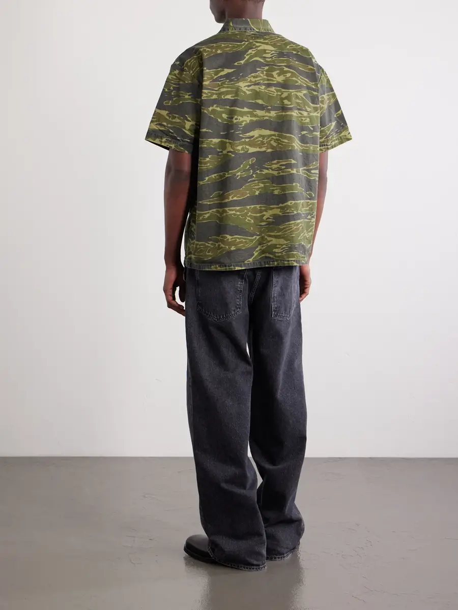 OrSlow Camouflage-Print Cotton-Riptop Shirt - Men | Thumbnail 4 OrSlow Camouflage-Print Cotton-Riptop Shirt - Men | Thumbnail 4