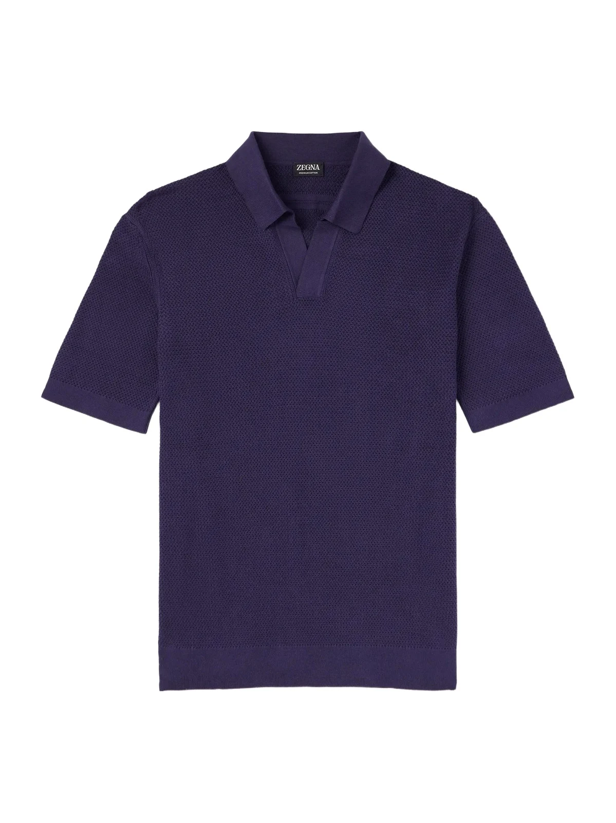Zegna Slim-Fit Cotton-Piqué Polo Shirt - Men