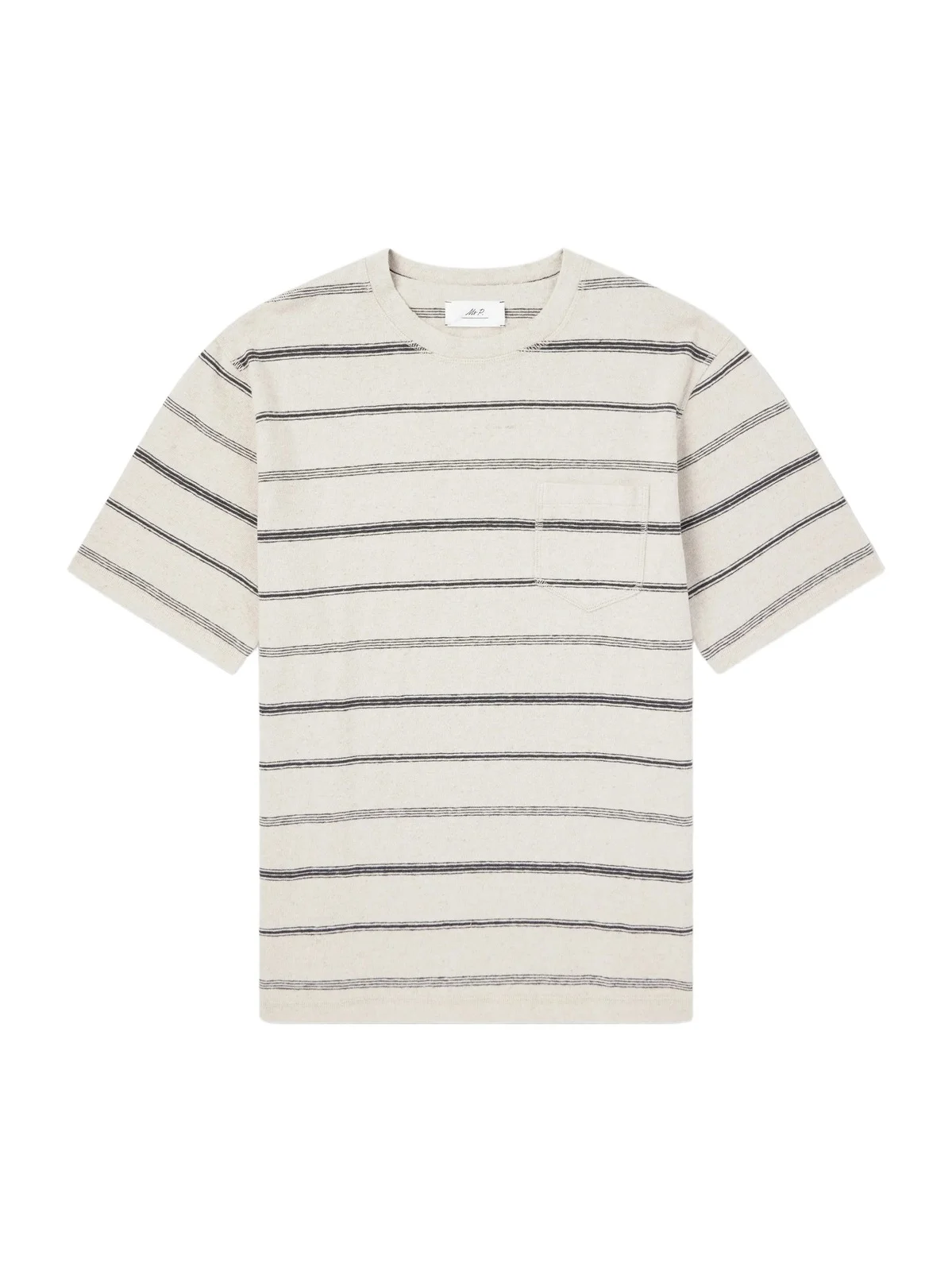Striped Cotton-Jersey T-Shirt - Men Striped Cotton-Jersey T-Shirt - Men