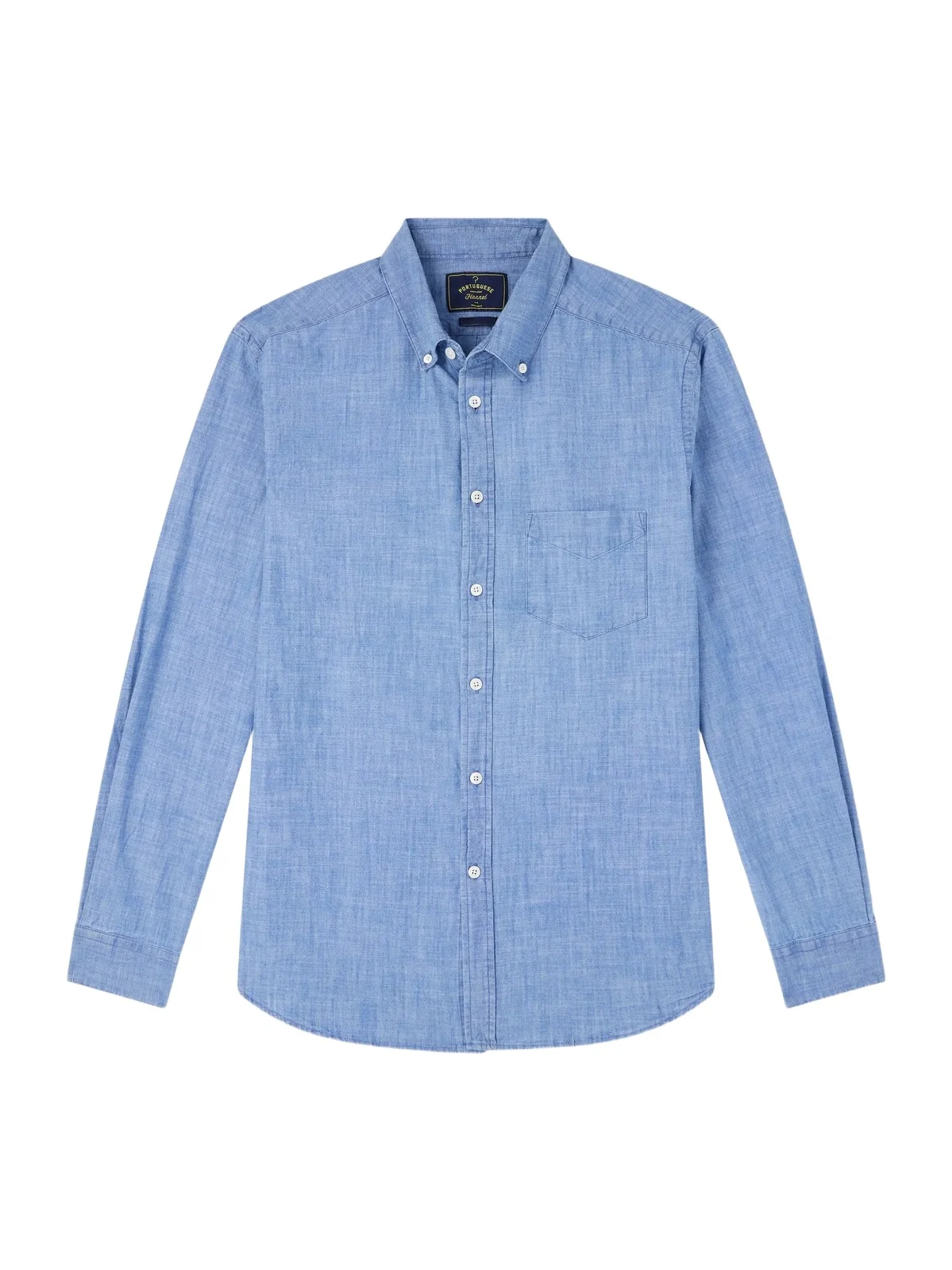 Cotton-Chambray Shirt - Men Cotton-Chambray Shirt - Men