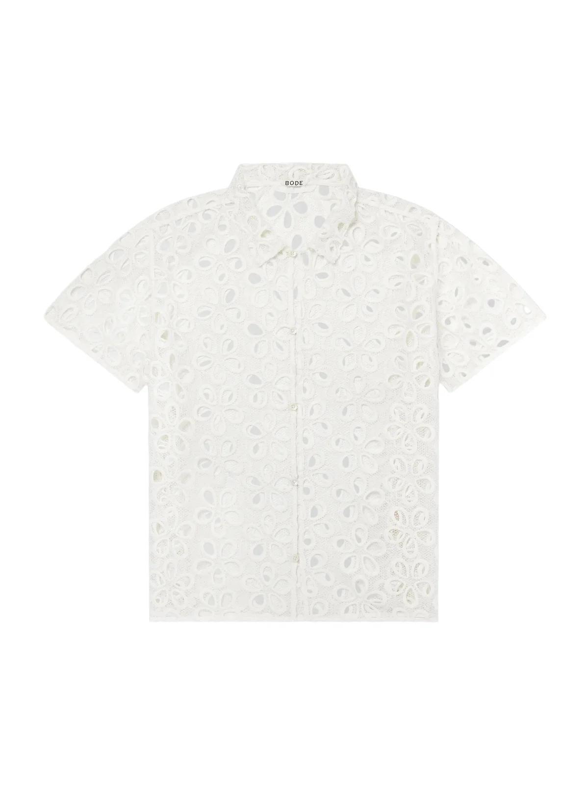 Primrose Cotton-Lace Shirt - Men Primrose Cotton-Lace Shirt - Men
