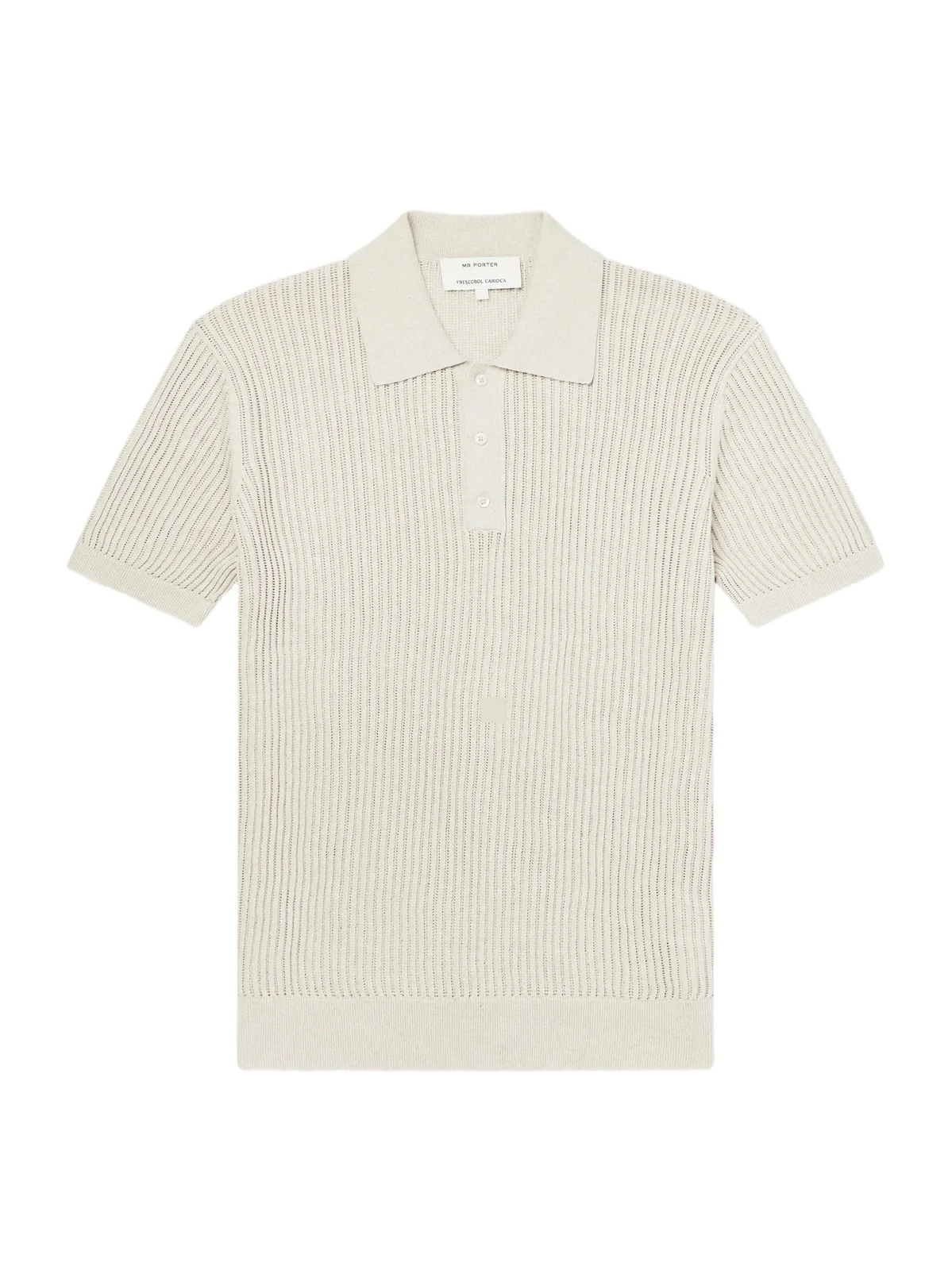 Vidal Ribbed Cotton and Linen-Blend Polo Shirt - Men