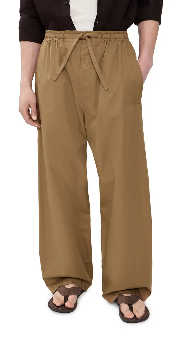 Lemaire Pyjama Pants Cappuccino | Image 1 Lemaire Pyjama Pants Cappuccino | Image 1