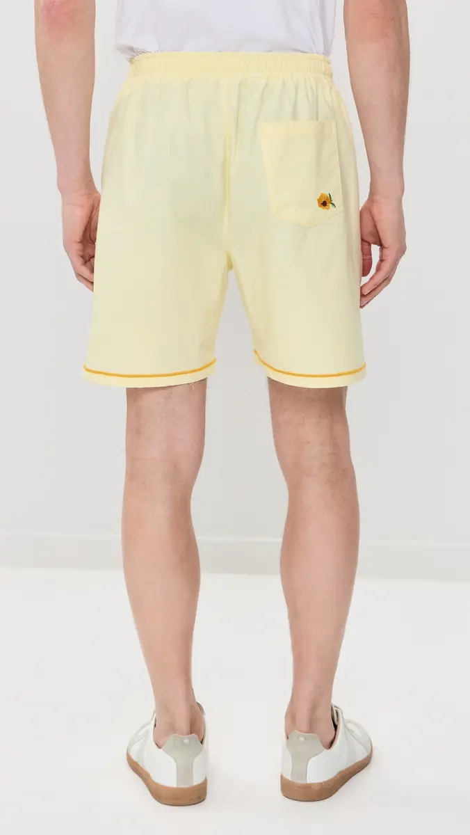Fanm Mon Talha Embroidered Linen Shorts 6 | Thumbnail 3