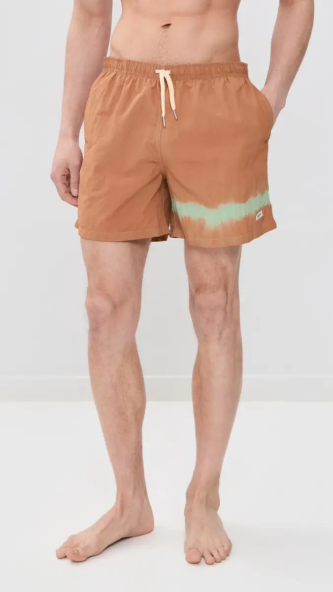 Bather Caeterpillar x Overdyed Swim Trunks 6 adder Blue | Thumbnail 2 Bather Caeterpillar x Overdyed Swim Trunks 6 adder Blue | Thumbnail 2