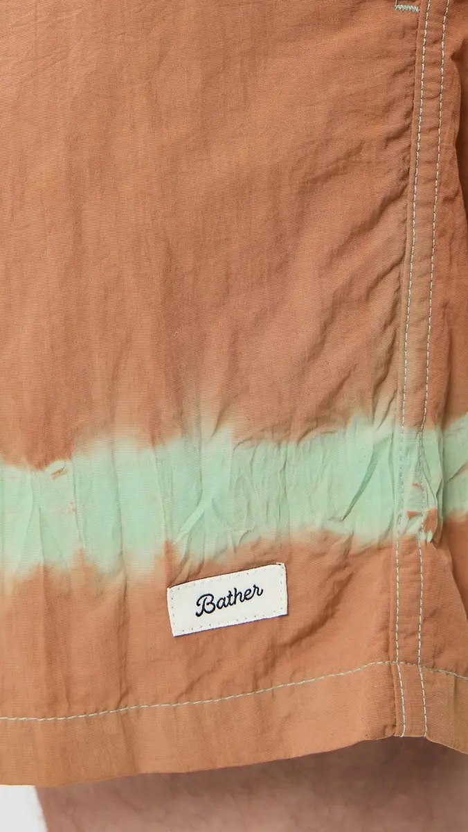 Bather Caeterpillar x Overdyed Swim Trunks 6 adder Blue | Thumbnail 6 Bather Caeterpillar x Overdyed Swim Trunks 6 adder Blue | Thumbnail 6