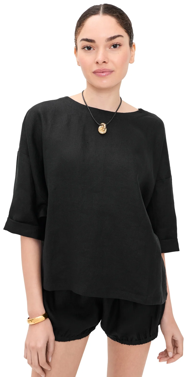 Suzie Kondi Saria Linen Top