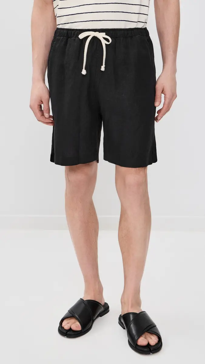 Alex Crane Linen Bo Shorts 7 | Thumbnail 2 Alex Crane Linen Bo Shorts 7 | Thumbnail 2