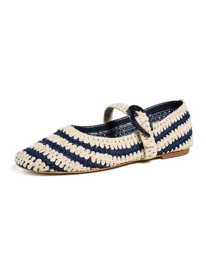 Verona Crochet Flats