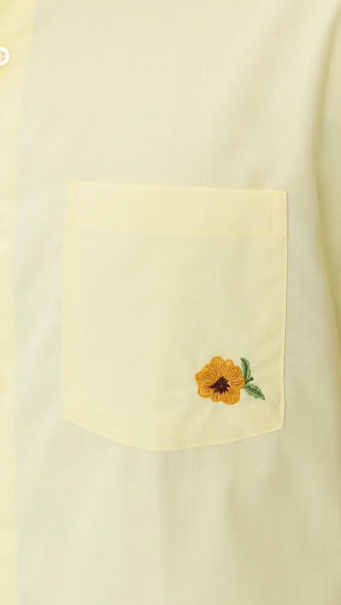 Fanm Mon Efe Embroidered Linen Camp Shirt | Thumbnail 6 Fanm Mon Efe Embroidered Linen Camp Shirt | Thumbnail 6