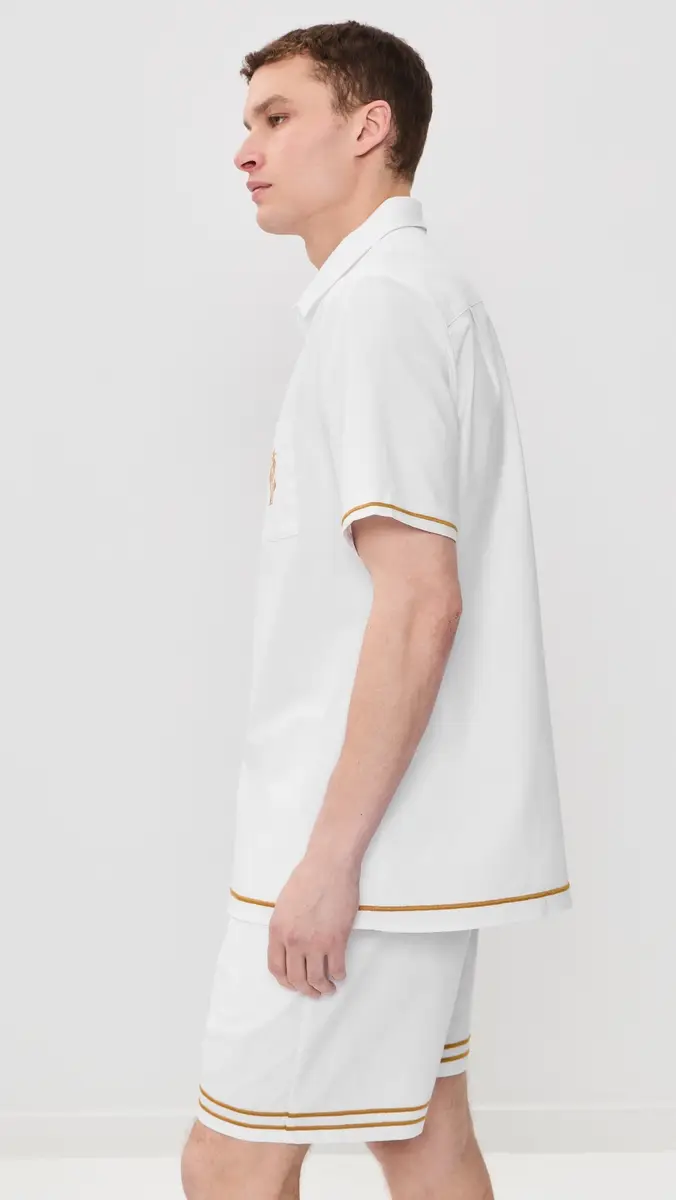 Fanm Mon Efe Embroidered Linen Camp Shirt | Thumbnail 4 Fanm Mon Efe Embroidered Linen Camp Shirt | Thumbnail 4