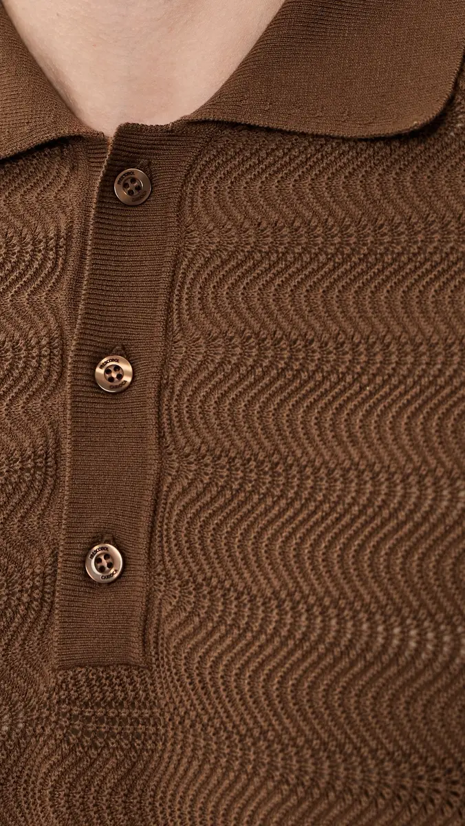 Frescobol Carioca Vidal Cotton Button Up Polo | Thumbnail 6 Frescobol Carioca Vidal Cotton Button Up Polo | Thumbnail 6